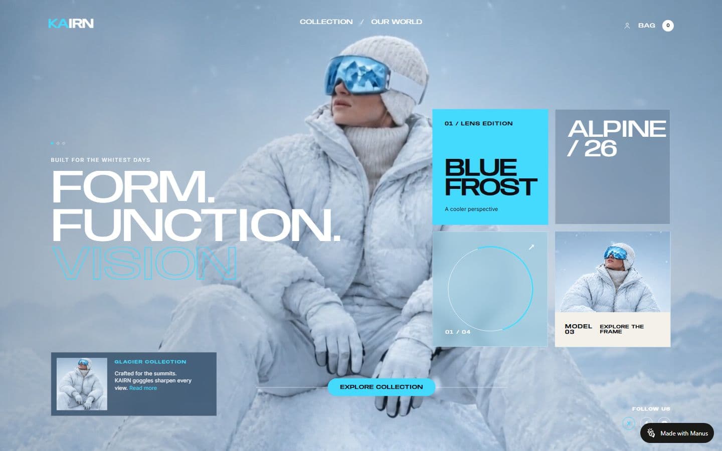 Preview of the Kairn website