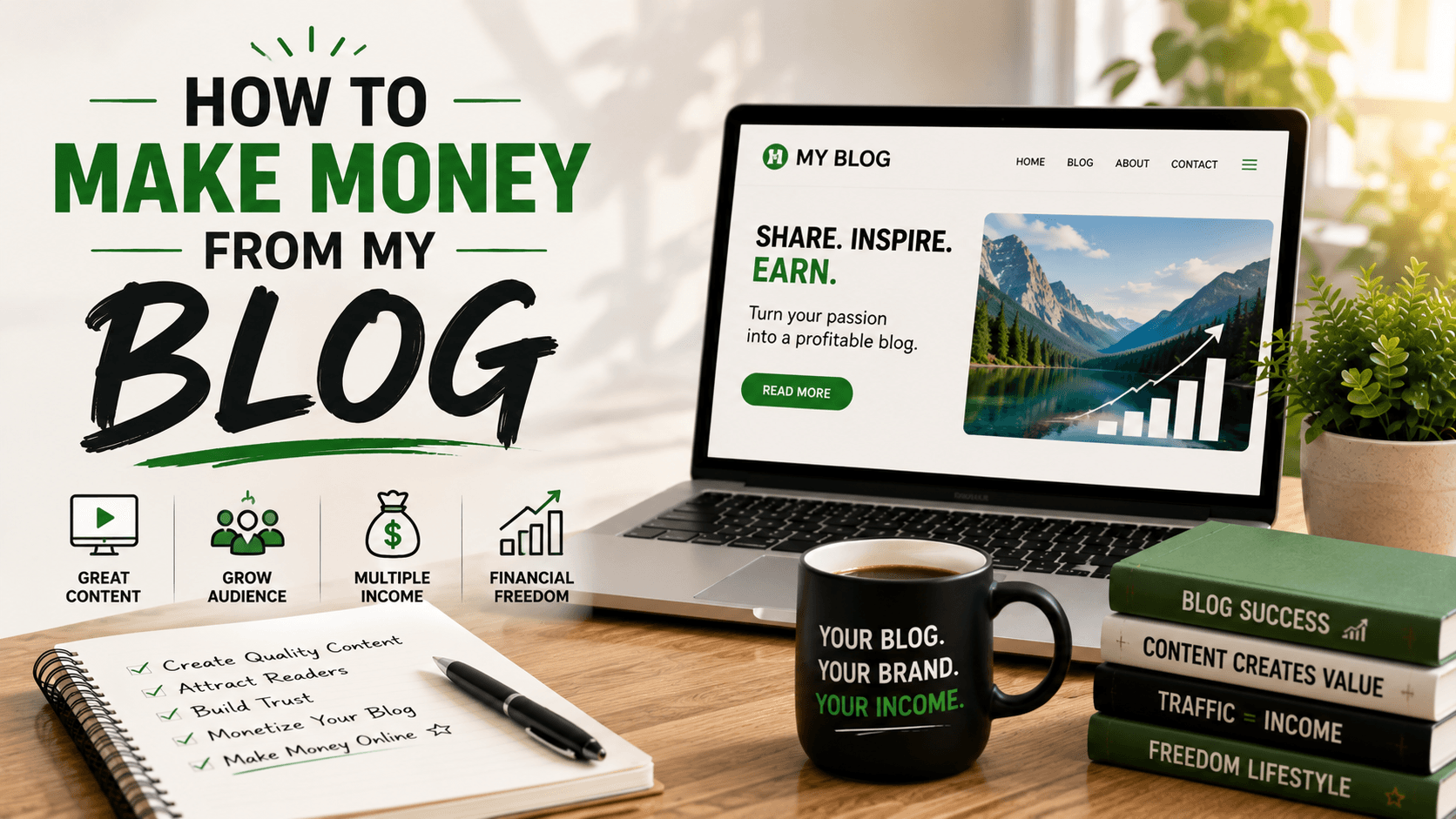 How to Make Money From My Blog: A Tier-by-Tier Growth Plan