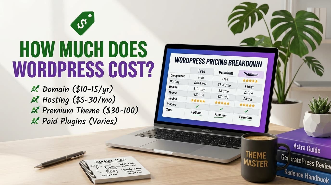 How Much Does WordPress Cost?
