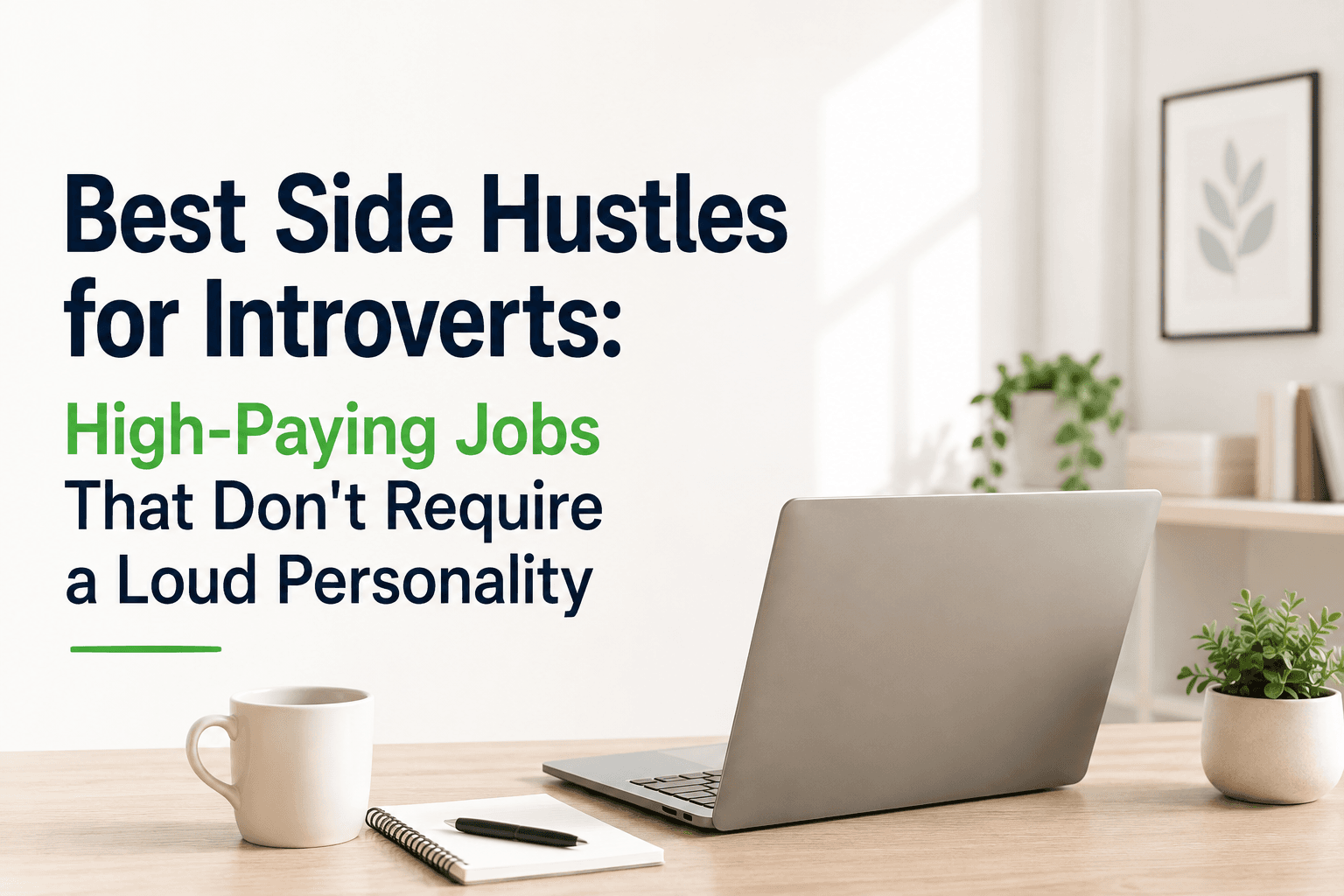 Best Side Hustles for Introverts: High-Paying Jobs That Don't Require a Loud Personality
